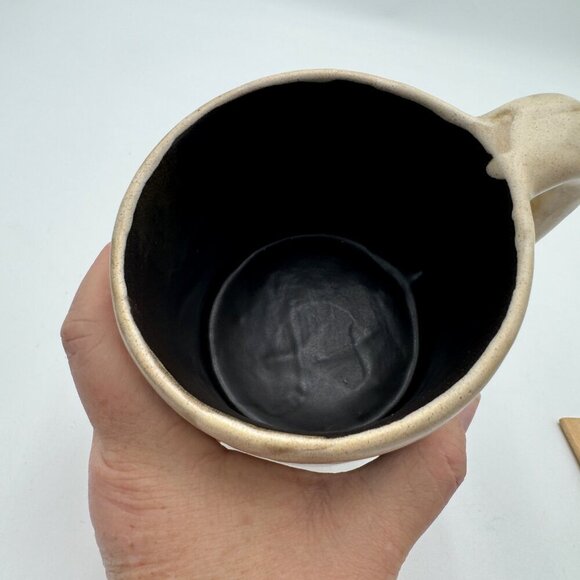 Mara of Mexico Taurus  The Bull Handcrafted & Signed Mug Taurus - Picture 5 of 8